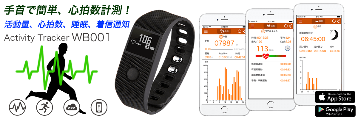 Actino Activity Tracker WB001